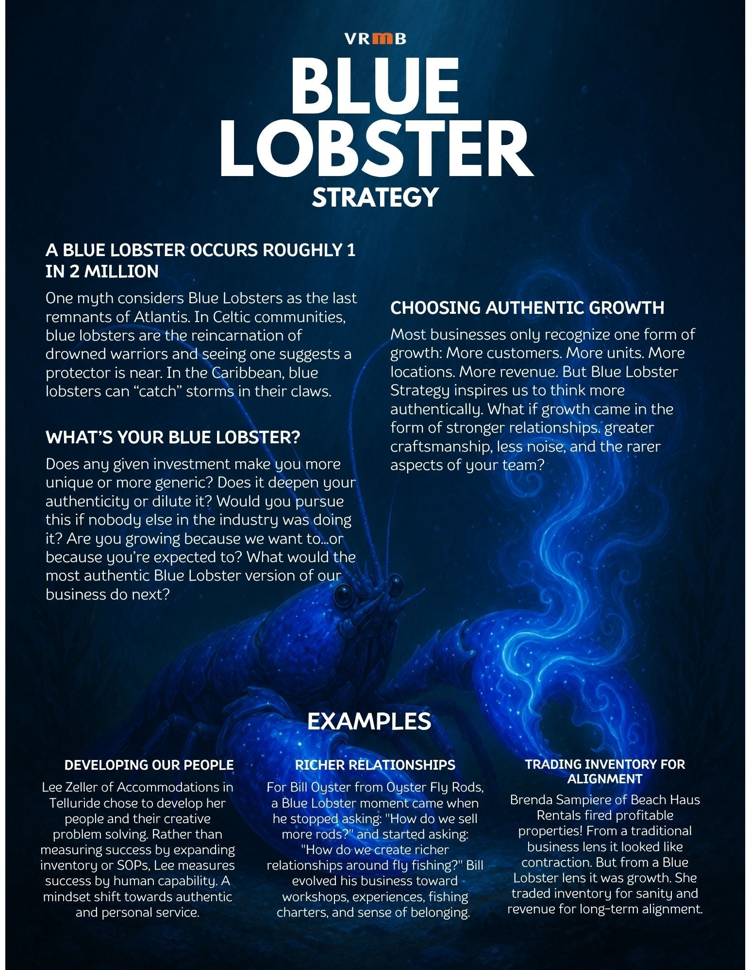 Blue Lobster Strategy